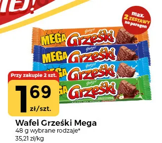 Wafel Grześki Mega promocja w Społem Częstochowa