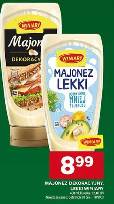 Majonez dekoracyjny, lekki promocja w Stokrotka