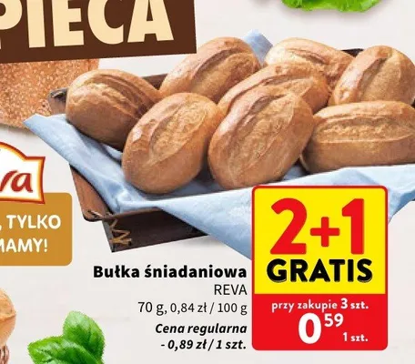 Bułka śniadaniowa REVA promocja w Intermarche