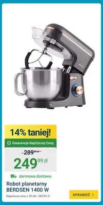 Robot planetarny Berdsen promocja w ERLI