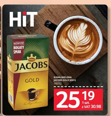 Kawa mielona Jacobs Gold promocja w Selgros