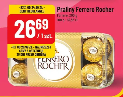 Praliny promocja w POLOmarket
