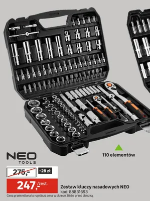 Zestaw kluczy nasadowych promocja w Leroy Merlin