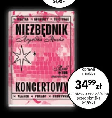 Książka Niezbędnik Koncertowy Angelika Mucha oprawa miękka promocja w Empik