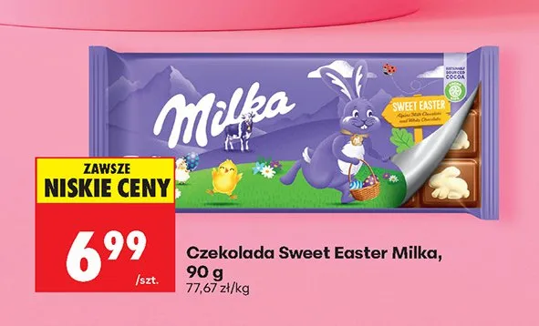 Czekolada Sweet Easter promocja w Biedronka