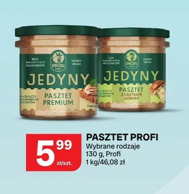 Pasztet Profi Jedyny Premium promocja w Chorten