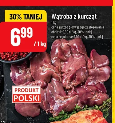 Wątroba z kurcząt promocja w POLOmarket