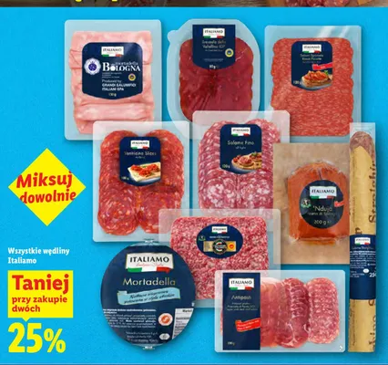 Salame Ventricina Slices Italiamo promocja w Lidl