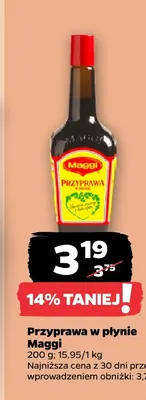 Przyprawa w płynie Maggi promocja w Netto