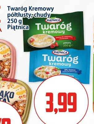 Twaróg kremowy chudy Piątnica promocja w Kupiec