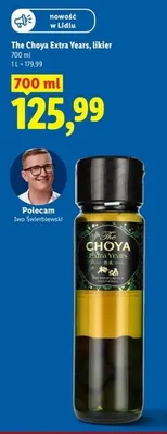 Likier The Choya Extra Years promocja w Lidl