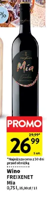 Wino białe Freixenet Mia promocja w Intermarche