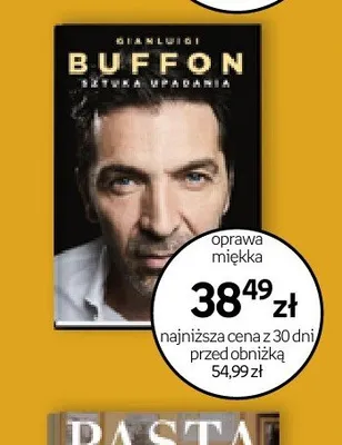 Książka Buffon Sztuka upadania Gianluigi Buffon promocja w Empik