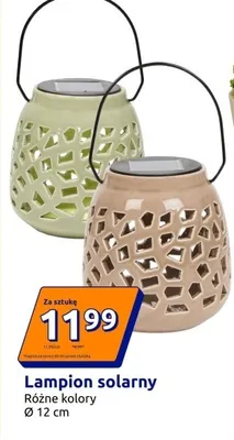 Lampion solarny różne kolory promocja w Action