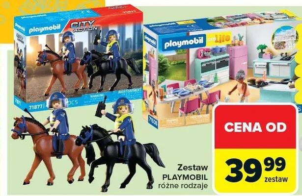 Zestaw Playmobil promocja w Carrefour