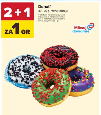 Donut promocja w Carrefour