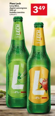 Piwo Lech Lime Mint butelka zwrotna promocja w LEWIATAN