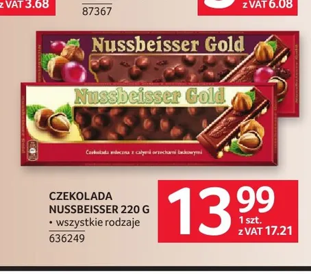 Czekolada Nussbeisser promocja w Selgros