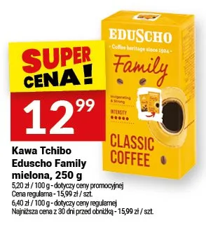Kawa Tchibo Eduscho Family mielona promocja w Twój Market
