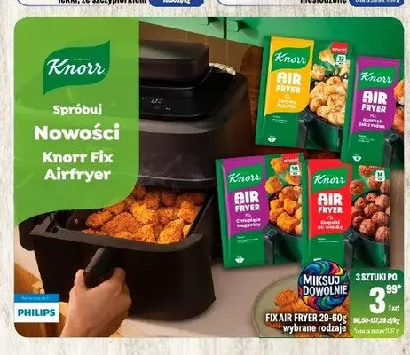 Fix Air Fryer Chrupiący Kalafior Knorr promocja w Tomi Markt