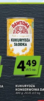 Kukurydza Konserwowa Dawtona promocja w ABC