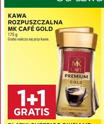 Kawa rozpuszczalna MK Café Gold promocja w Stokrotka