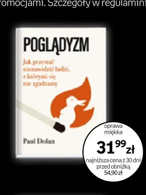 Książka Poglądyzm Paul Dolan promocja w Empik
