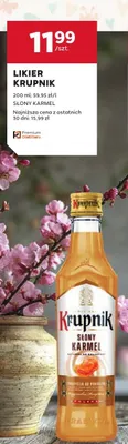 Likier słony karmel promocja w Stokrotka