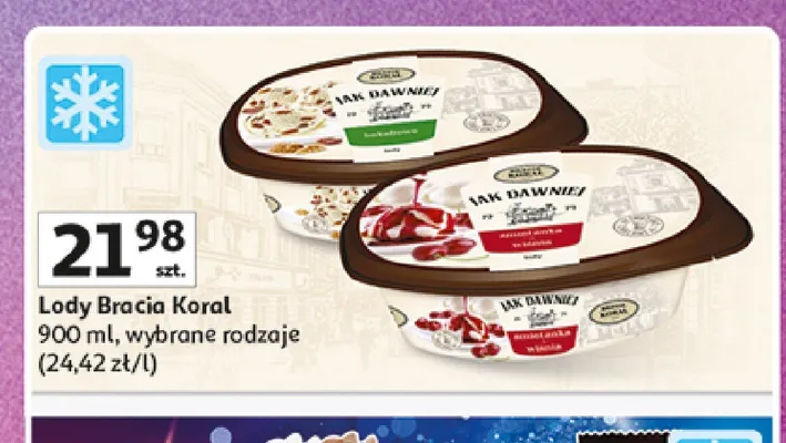 Lody Bracia Koral promocja w Auchan
