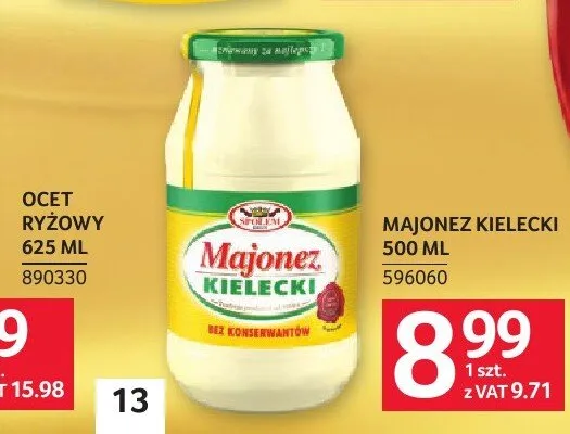 Majonez Kielecki promocja w Selgros