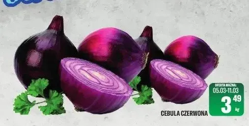 Cebula czerwona promocja w Tomi Markt