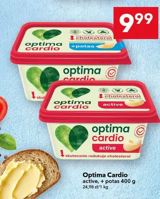 Margaryna Optima Cardio + potas promocja w LEWIATAN