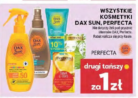 Kosmetyki Dax Sun promocja w Stokrotka