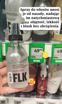Spray do włosów Volume Up promocja w Rossmann