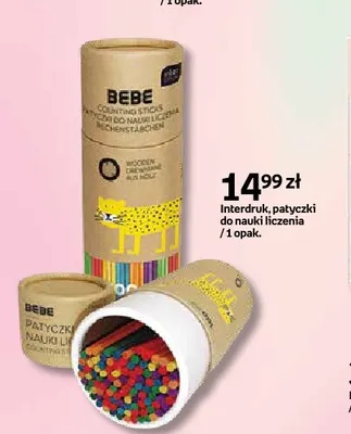 Patyczki do nauki liczenia Bebe promocja w Empik