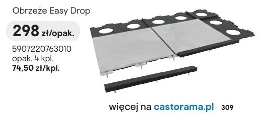 Obrzeże Easy Drop promocja w Castorama