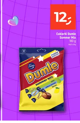 Cukierki Dumle Summer Mix promocja w Dealz