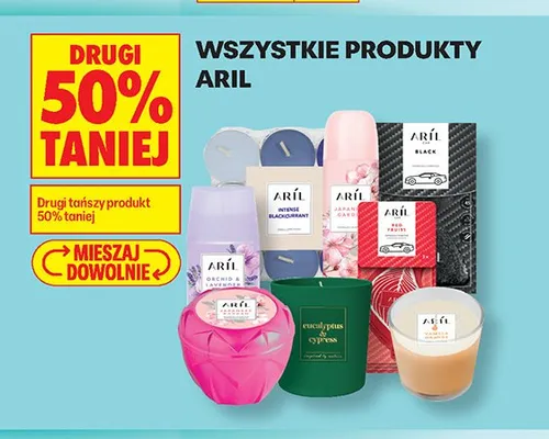 Patyczki zapachowe Aril Intense Blackcurrant promocja w Biedronka