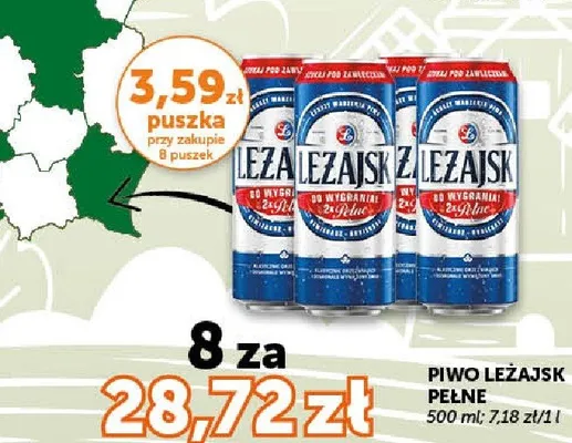 Piwo Leżajsk Pełne promocja w ABC