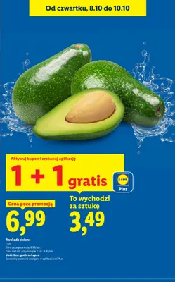 Awokado zielone promocja w Lidl