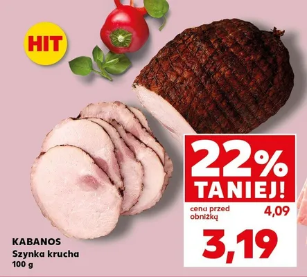 Szynka krucha promocja w Kaufland