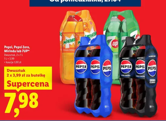 Napój gazowany Zero promocja w Lidl