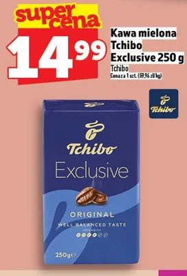 Kawa mielona Tchibo Exclusive promocja w TOPAZ