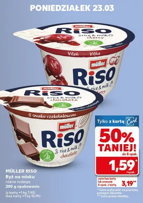 Ryż na mleku różne rodzaje 200 g opakowanie promocja w Kaufland