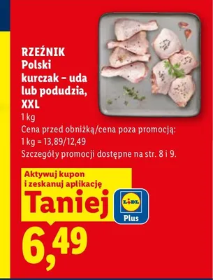 Kurczak uda Rzeźnik Polski XXL promocja w Lidl
