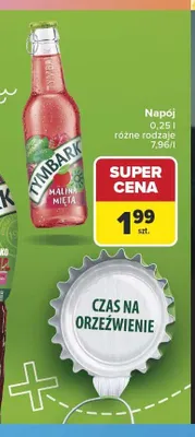 Napój Tymbark promocja w Carrefour