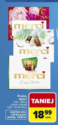 Praliny Merci promocja w Carrefour