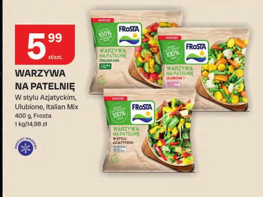 Warzywa na patelnię w stylu azjatyckim Frosta promocja w Chorten