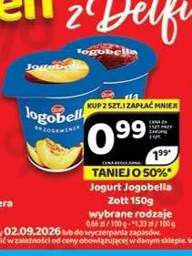 Jogurt Jogobella Zott promocja w Delfin