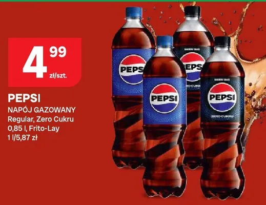 Napój gazowany Regular, Zero Cukru promocja w Chorten